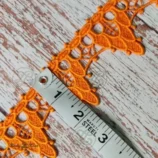 Orange Hanging Cotton Lace Trim