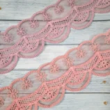 Crochet Hanging Scallop Organza Lace Trim