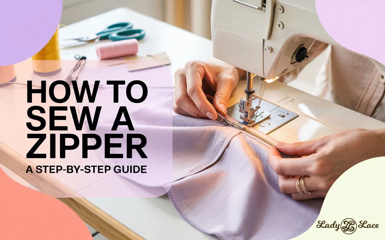 How to Sew a Zipper – Step by Step