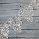 Organza Turkish White Lace Trim