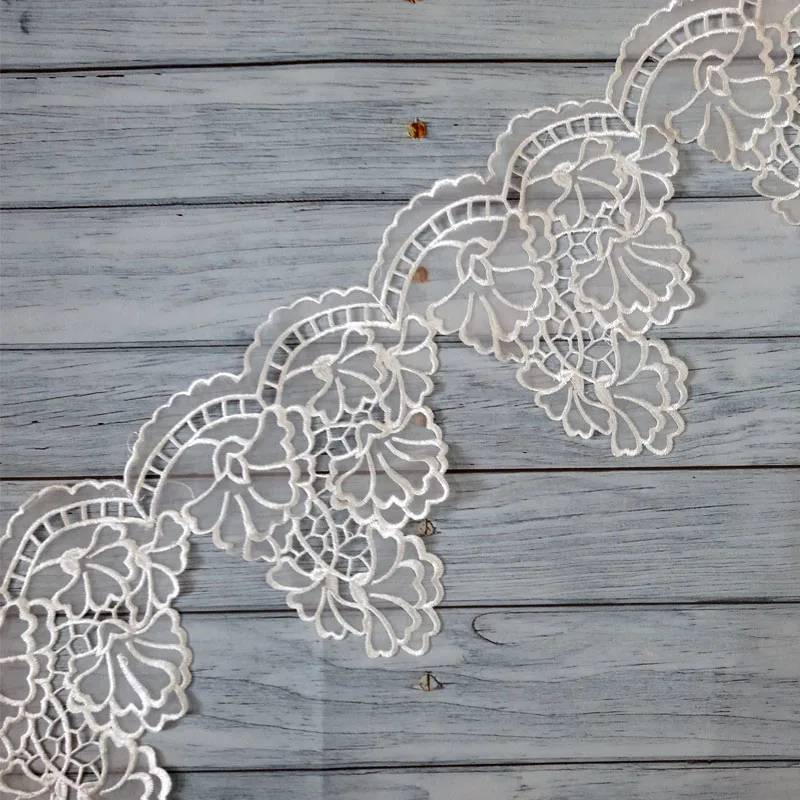 organza-turkish-white-lace-trim-2 Organza Turkish White Lace Trim