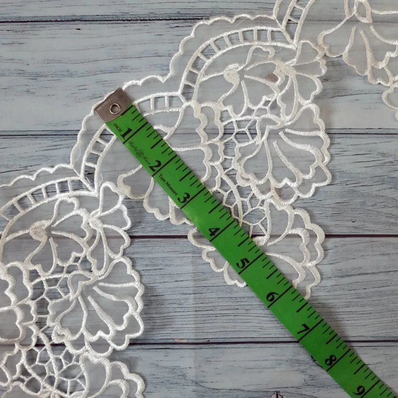 organza-turkish-white-lace-trim-3 Organza Turkish White Lace Trim