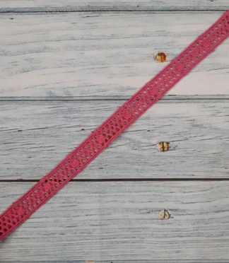 Tiny Two-Sided Lace Trim – Delicate & Versatile for All Your Creative Projects