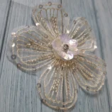 Beads sequins flower 5 inch