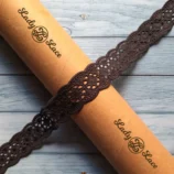 Cotton Hakoba Two Sided Lace Trim, 1.5 inch wide, 1 metre length