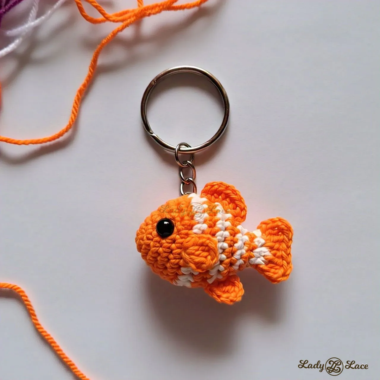 DIY Crochet Fish Keychain Tutorial: Step-by-Step Guide