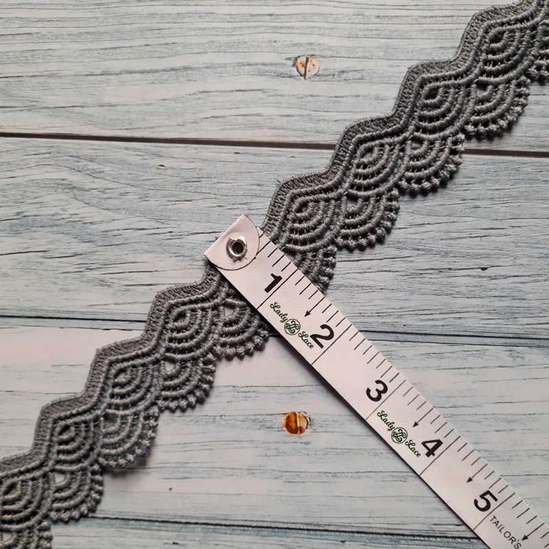 grey-guipure-waves-lace-trim-1-5-inch-wide-1-metre-length-2 Grey guipure waves lace trim, 1.5 inch wide, 1 metre length