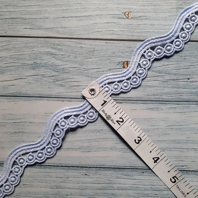 waves-with-dots-lace-trim-2 Waves with Dots Lace Trim, 1 metre length, 1 inch wide