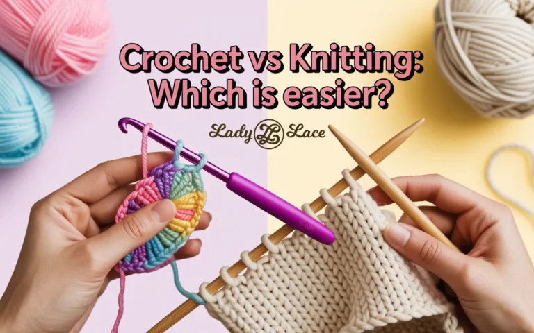 Is crochet easier than knitting?