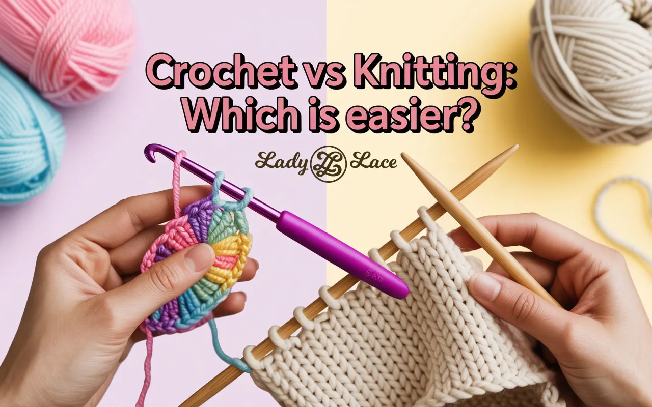 Is crochet easier than knitting