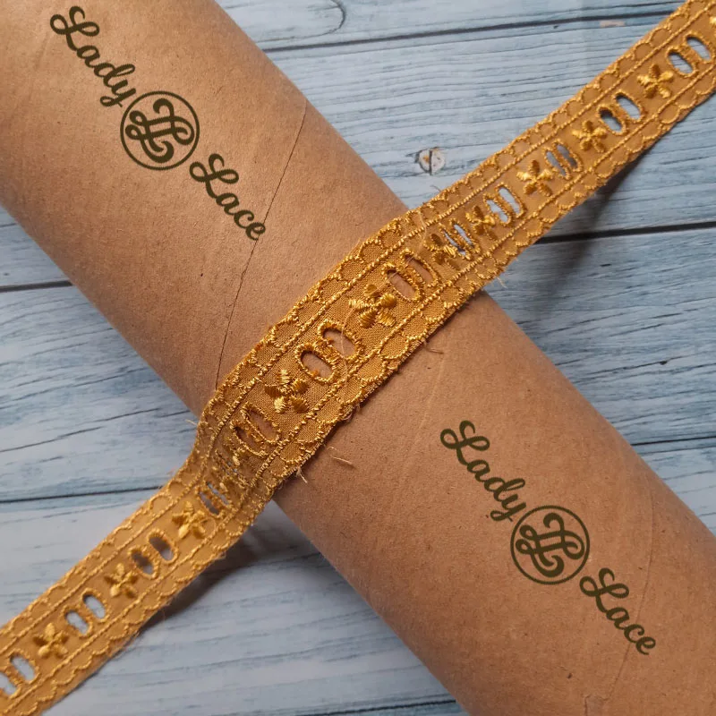 cotton-two-sided-lace-trim-1-inch-wide-1 Cotton Two Sided Lace Trim, 1 inch wide, 1 metre length