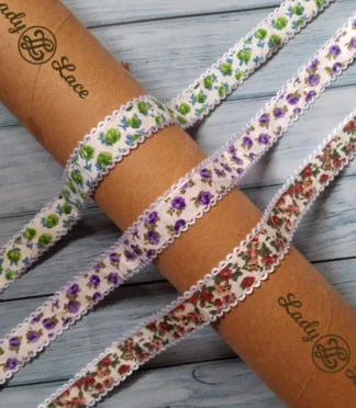 Floral Cotton Lace Trim Tapes