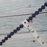 Star Shape Mini Edge Lace Trim, 0.5 inch wide, 1 metre length