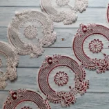 Exclusive Turkish Cording Organza Sequin Lace Trim