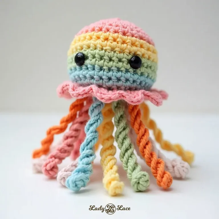 Jellyfish Crochet Tutorial – (Beginner Friendly)
