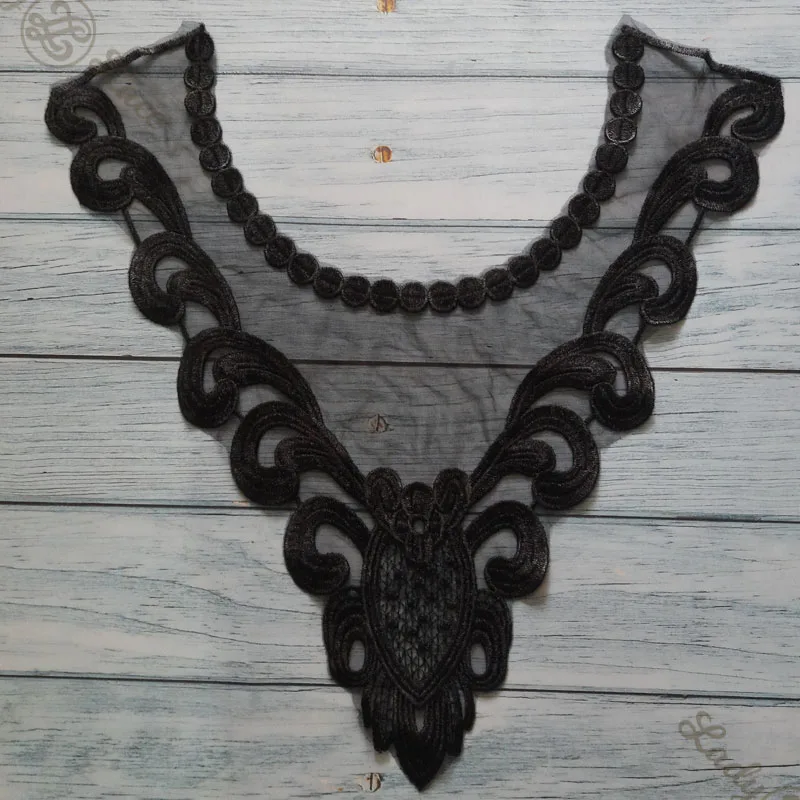 black-necklace-flower-work-piece-13-inch-1 Black Necklace Flower Work Piece 13 inch