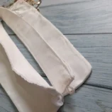 White Hanging Motif Neck Collar