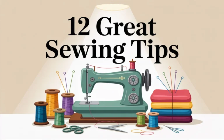 12 Great Sewing Tips Every Stitch Lover Should Know