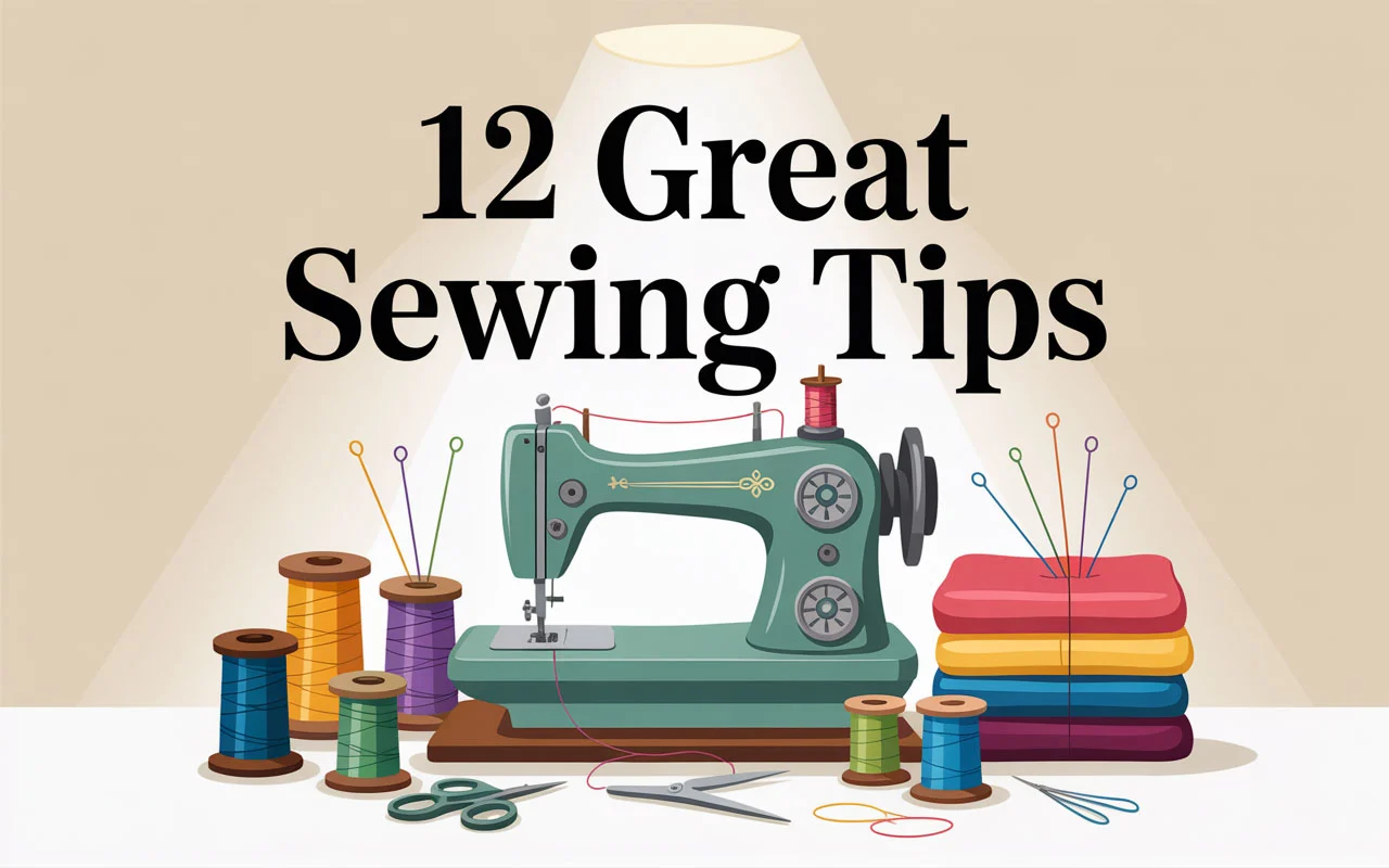 12 Great Sewing Tips Every Stitch Lover Should Know