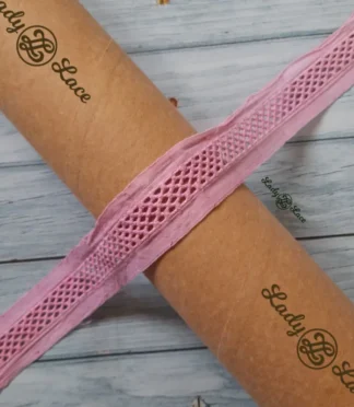 pink-insertion-lace-trim-1-5-inch-width-1-metre-length-1 Pink insertion lace trim, 1.5 inch width, 1 metre length