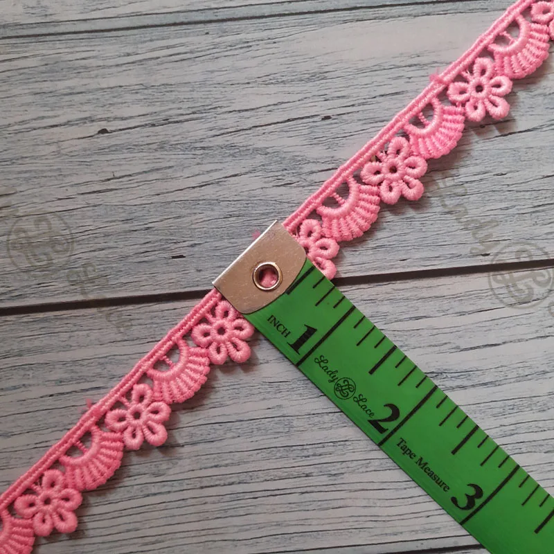 pink-tiny-lace-trim-0-50-inch-width-1-metre-length-2 Pink tiny lace trim, 0.50 inch width, 1 metre length