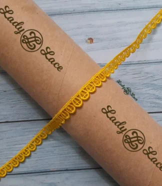 Tiny drop lace trim, 0.50 inch width, 1 metre Length