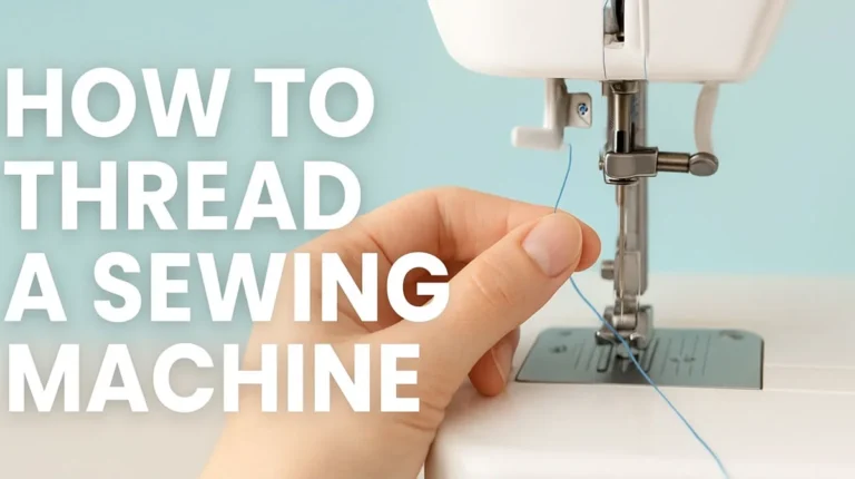 How to Thread a Sewing Machine (Step-by-Step)