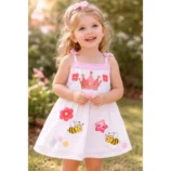 Cute Crown, Flower, Star & Bee Fabric Printed Patches – Kids Sewing & DIY Craft Appliqués