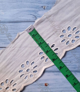 Hakoba Cotton Lace, 4.5 inch width, 1 yard length
