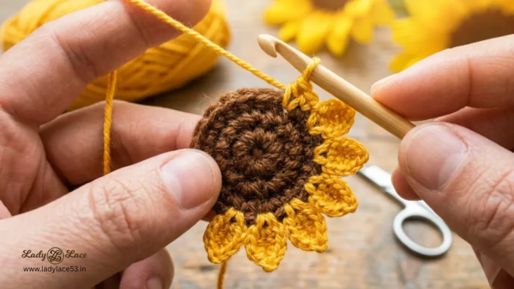 Easy Crochet Flowers Tutorial: Rose, Tulip & Sunflower (Beginner Friendly)