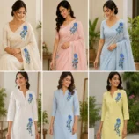 Floral Embroidery Applique Patch – 7 Color Variations